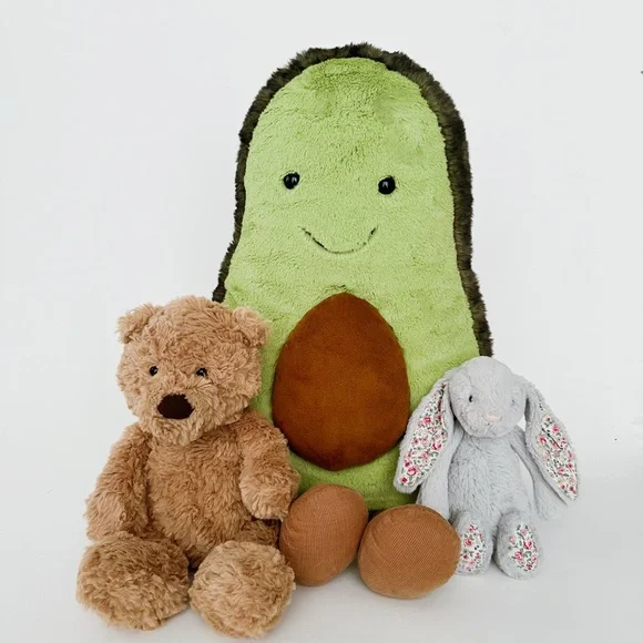 Retired Jellycat Huge Amuseables Avocado - Picture 5 of 12